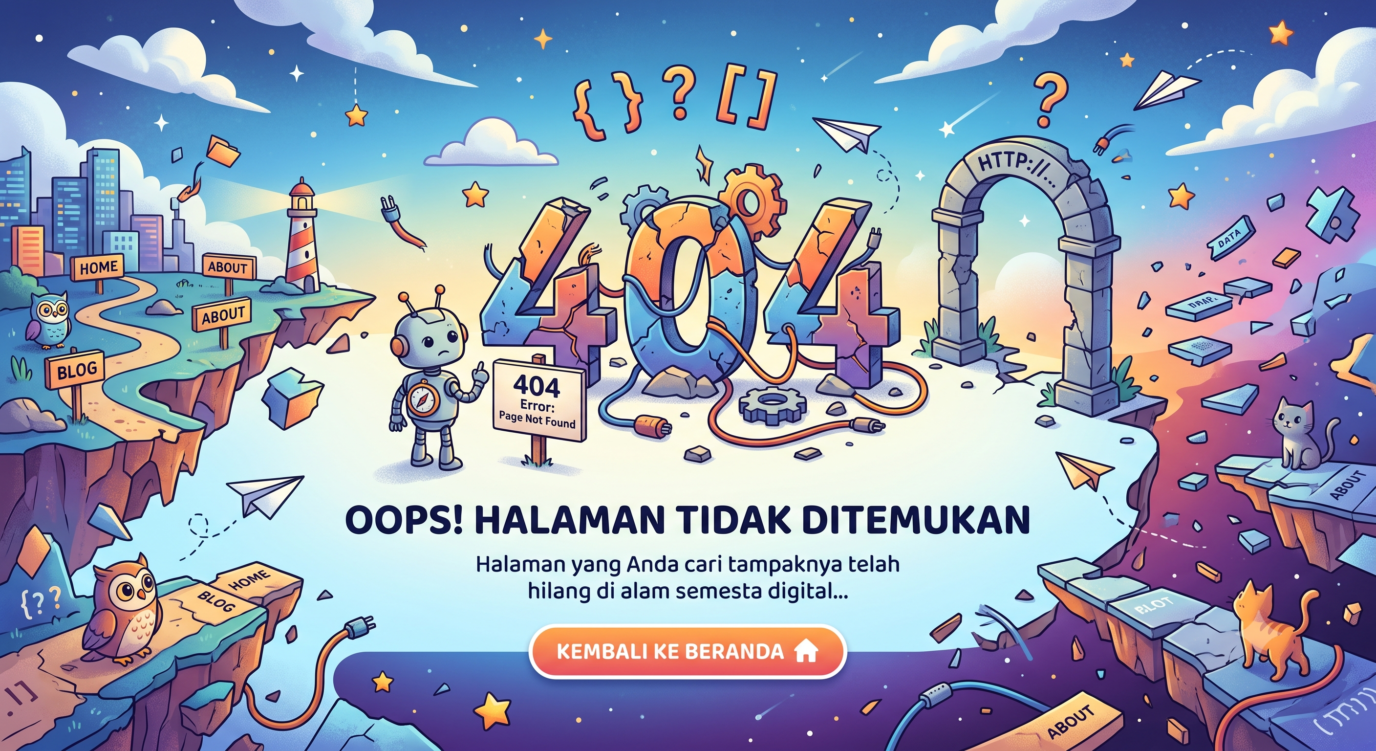 Error 404: Penyebab, Dampak, dan Cara Memperbaikinya di Website Anda