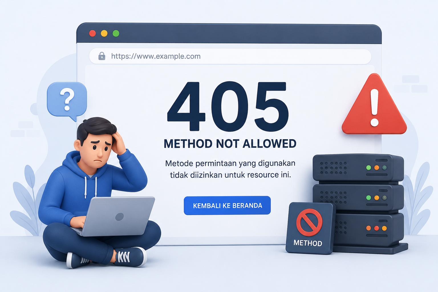 Error 405: Method Not Allowed